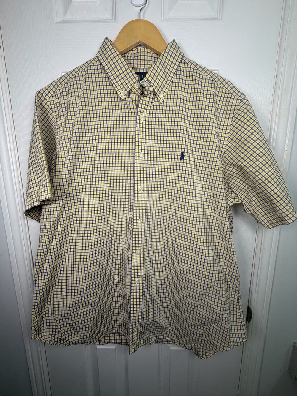 Polo Ralph Lauren Checked Button-Up Shirt XL Preppy Old Money Coastal Grandpa